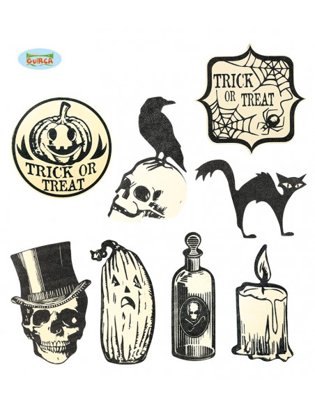 SET DECORAZIONE GLITTER 10 SOGGETTI