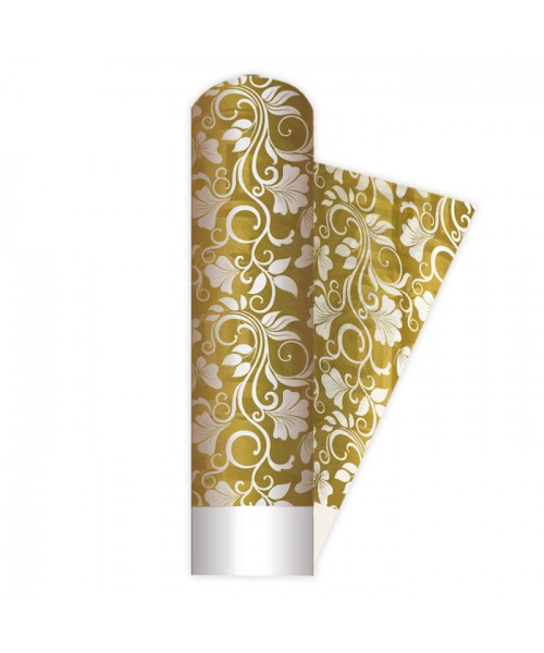 TOVAGLIA DAMASCATA MT.120X5 CELEBRETY GOLD 2