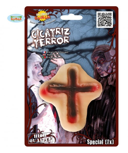 CICATRICE CROCE CON ADESIVO