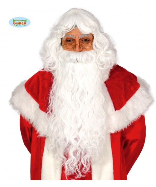 PELUCA Y BARBA NOEL EXTRA(ENVASE CAJA)