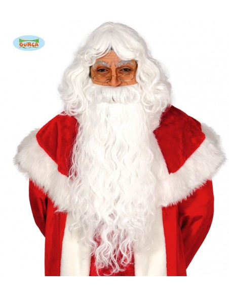 PELUCA Y BARBA NOEL EXTRA(ENVASE CAJA)