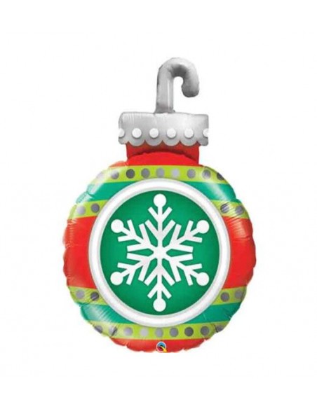 PALLONE MYLAR PALLA DI NATALE 35" CM. 89