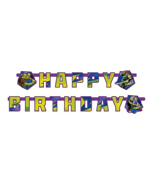 FESTONE HAPPY BIRTHDAY NINJA TURTLES 1,80MT