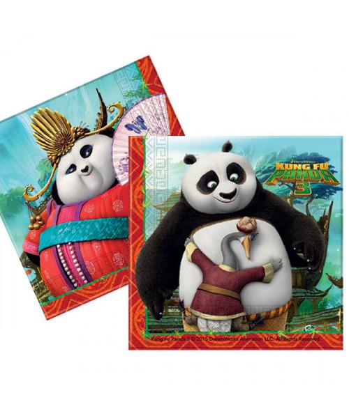 Tovagliolo 33 20pz * KUNG FU PANDA