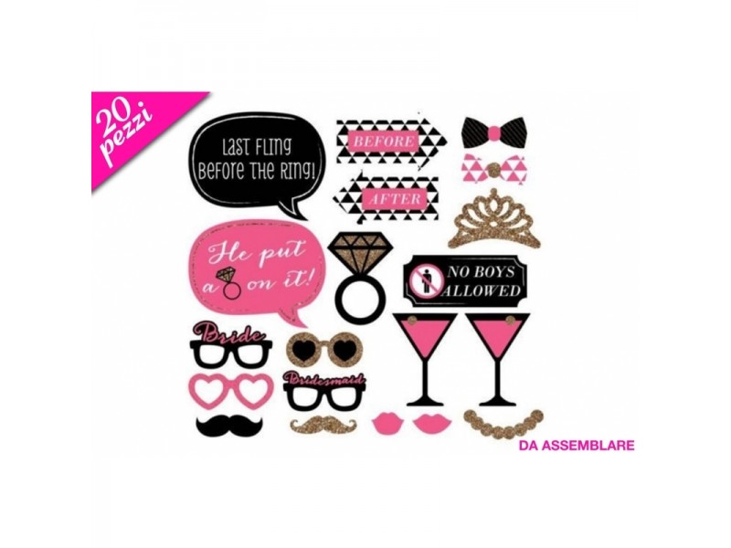 PHOTO PROPS NUBILATO 20PZ