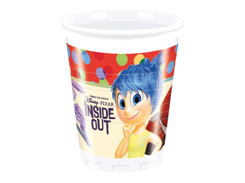 Bicchiere plastica 200 ml * Inside Out