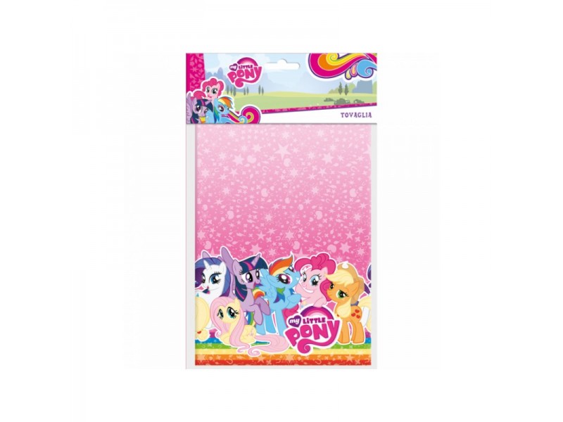 TOVAGLIA PLAST. MY LITTLE PONY 120X180