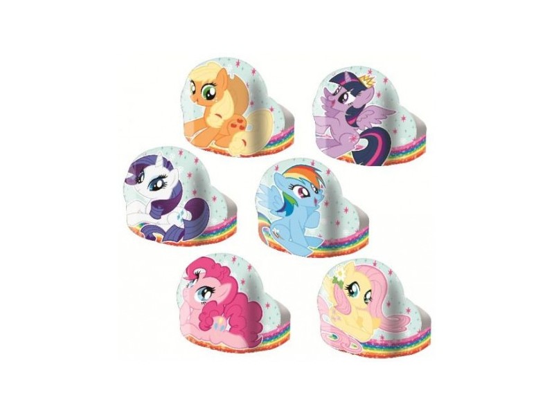 FASCE COPRICAPO 6PZ MY LITTLE PONY