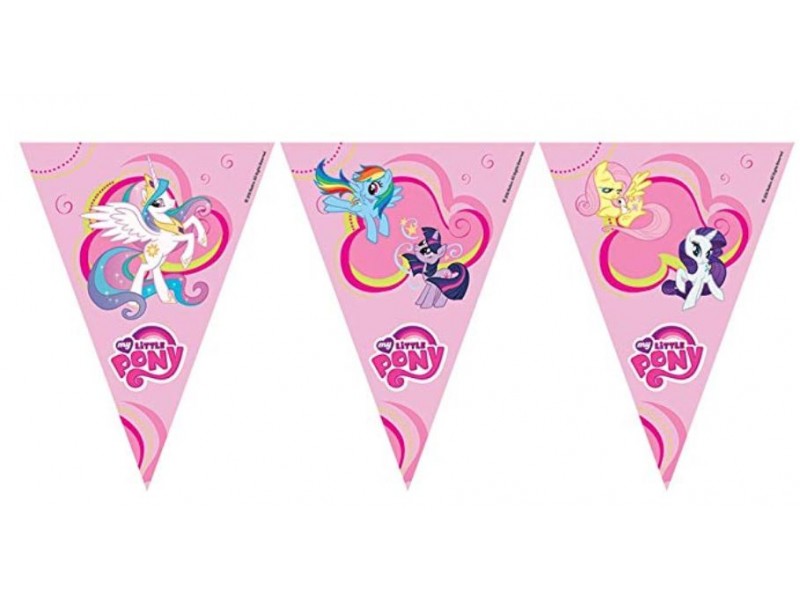 FESTONE BANDIERA LITTLE PONY 3MT