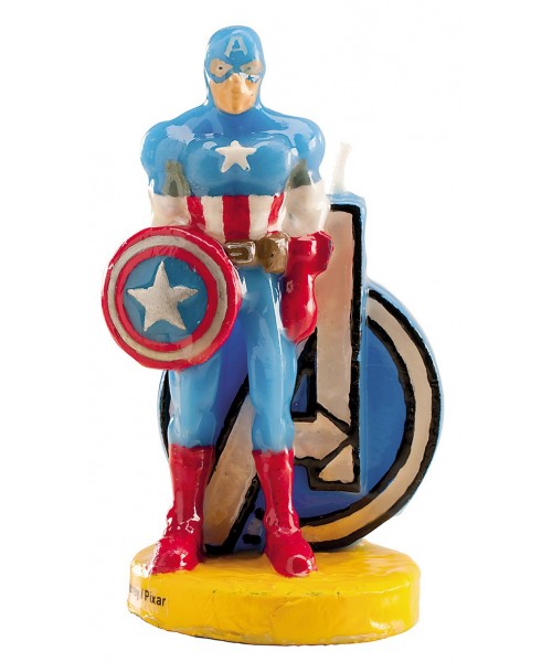 CANDELA CAPITAN AMERICA 3D CM 8