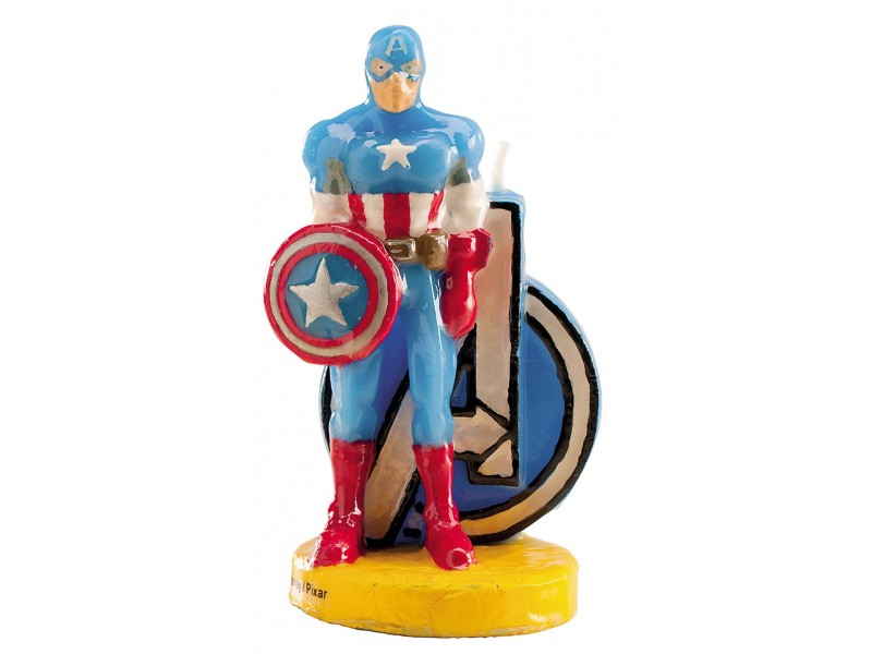 CANDELA CAPITAN AMERICA 3D CM 8