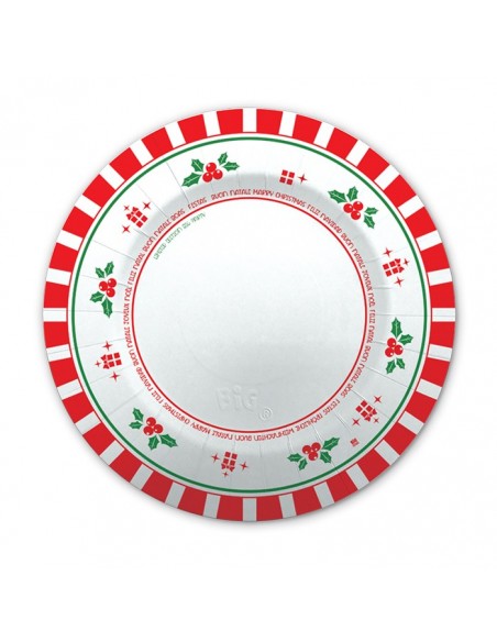 PIATTO 8PZ CM.25 NATALE 2017
