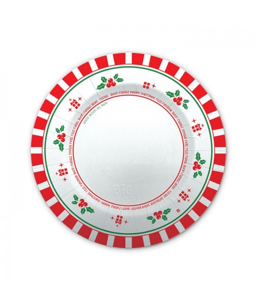 PIATTO PZ.8 CM.20 NATALE 2017