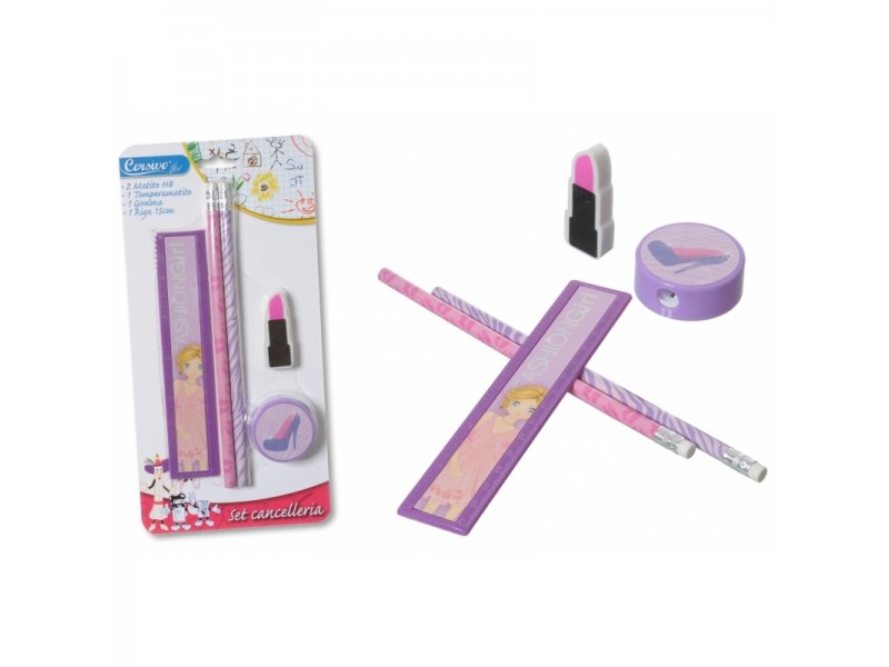 SET CANCELLERIA BIMBA BEAUTY