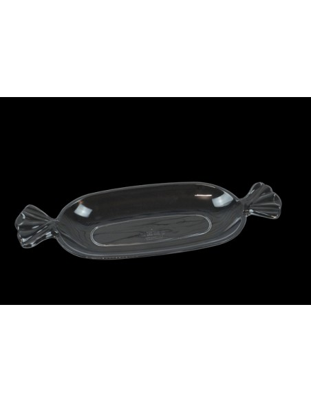 SET 3 VASSOI CARAMELLA PLASTICA 38X15CM SET 3 VASSOI CARAMELLA PLASTICA 38X15CM