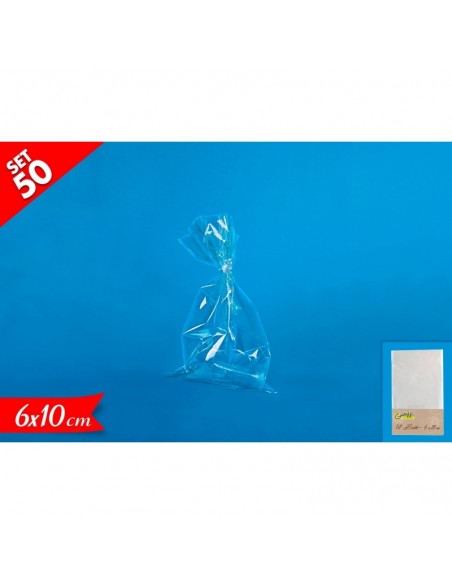 BUSTE NEUTRE CRYSTAL 6x10CM 50PZ BUSTE NEUTRE CRYSTAL 6x10CM 50PZ