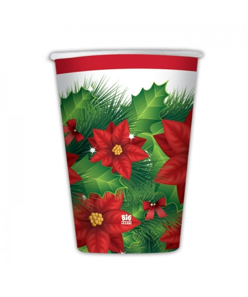 8 BICCHIERI CC.200 CHRISTMAS TIME