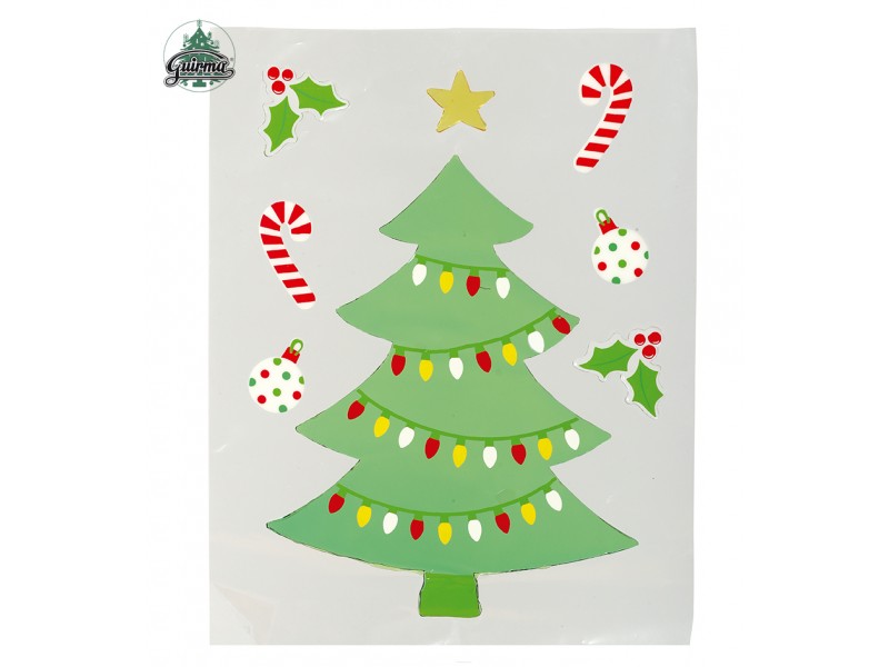 DECORAZIONE GEL ALBERO 30X30CM