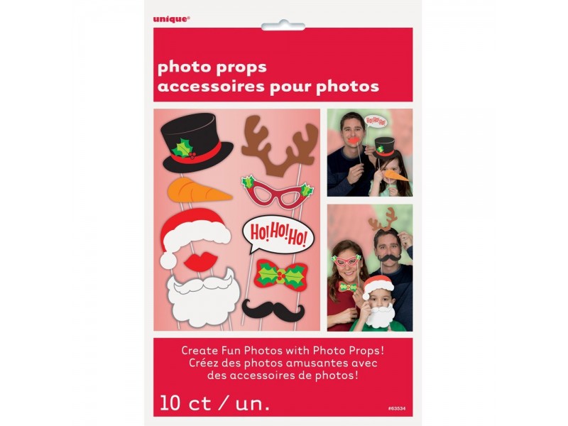 10 HOHOHO XMAS PHOTO PROP