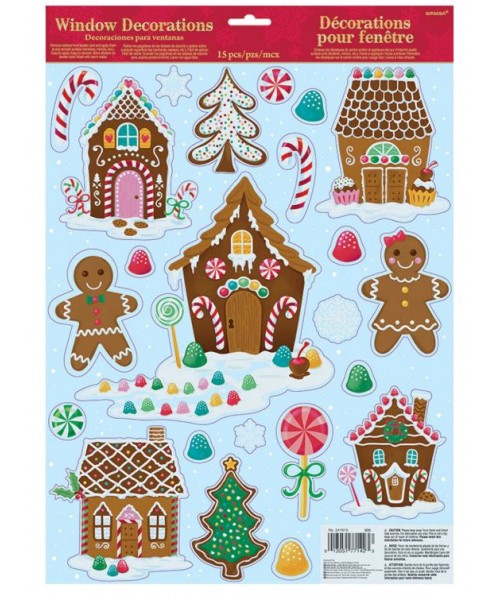 DECORI VETRO CASA PAN DI ZENZERO15PZ