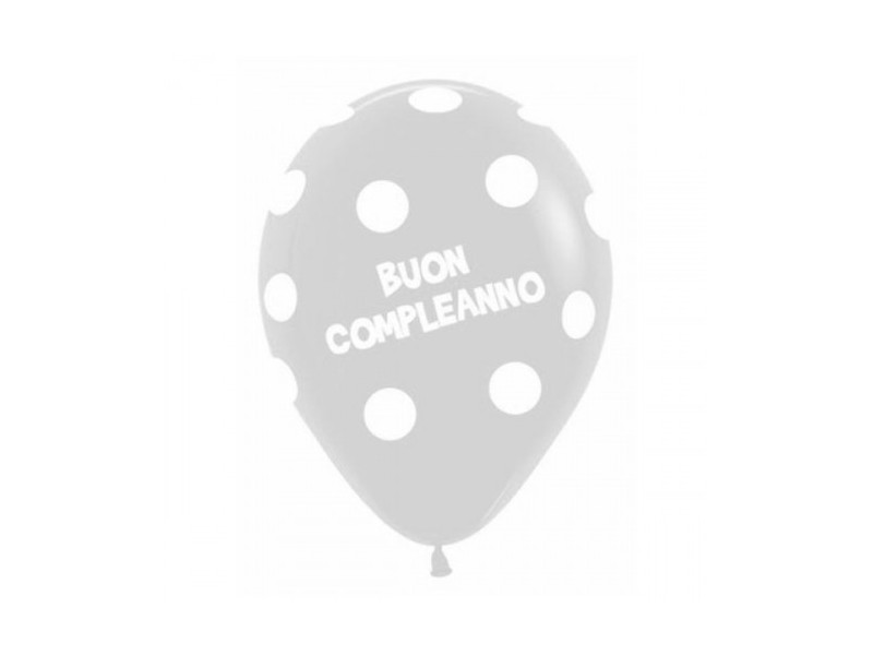 PALLONE LATTICE TRASP. BUON COMPL. 12" 100PZ