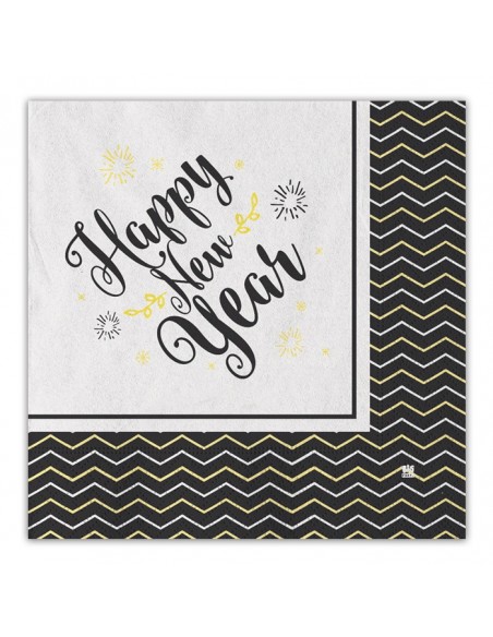 20 TAVAG.LI HAPPY NEW YEAR 33X33CM