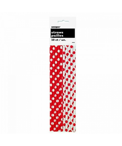 10 CANNUCCE CARTA POIS ROSSO 2