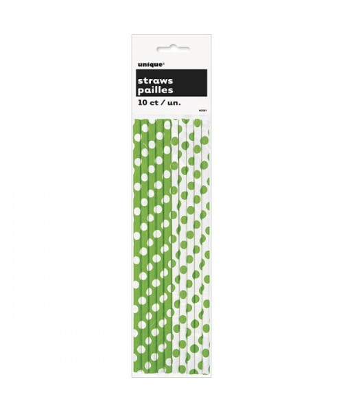 10 CANNUCCE IN CARTA POIS VERDE
