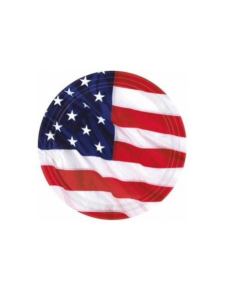 PIATTI CM. 18 PZ. 8 USA PRIDE AMERICA