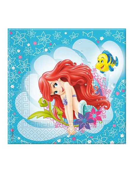 TOVAGLIOLO 33X33 PZ. 20 ARIEL MERMAID