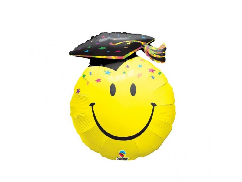 PALLONE MYLAR SMILE LAUREA 91CM