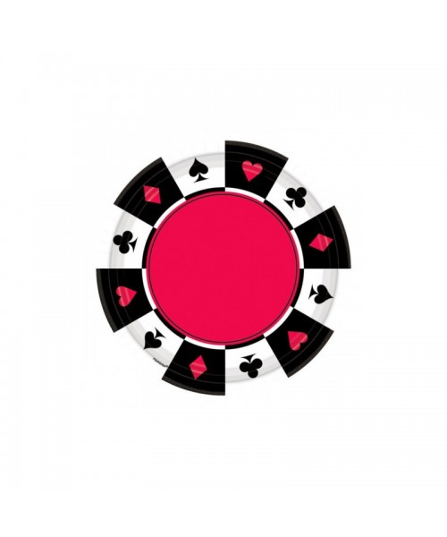 PIATTO CM. 18 PZ. 8 PLACE YOUR BET