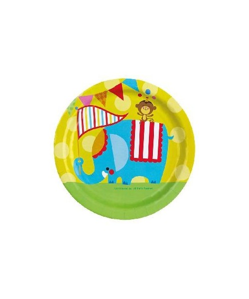 PIATTO CM. 23 PZ. 8 FISHER CIRCUS