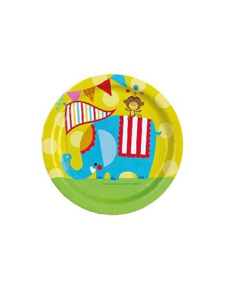 PIATTO CM. 23 PZ. 8 FISHER CIRCUS