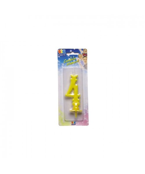 Num. 4 di Cera Giallo