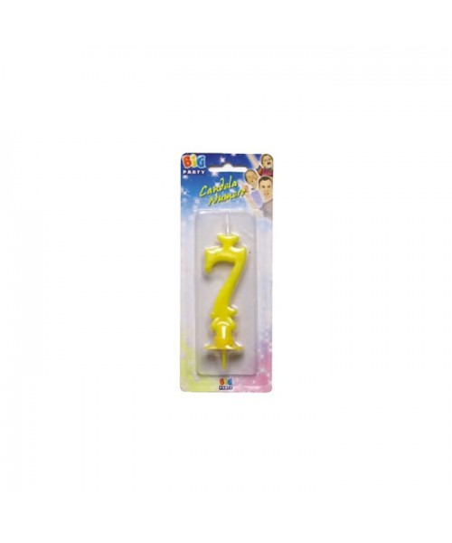 Num. 7 di Cera Giallo