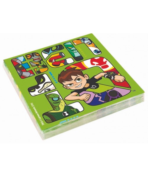 TOVAGLIOLI 20 PZ CM33X33 BEN 10 2