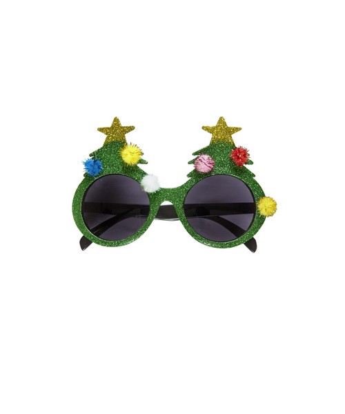OCCHIALI ALBERO DI NATALE GLITTER