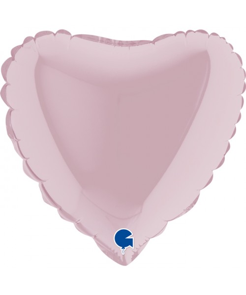 PALLONE FOIL DECO CUORE 9" ROSA