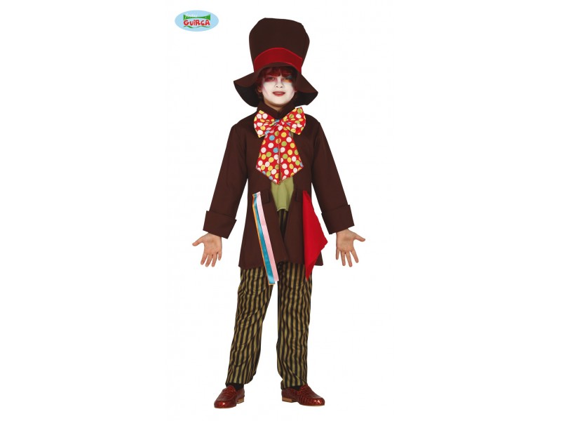 COSTUME BIMBO CAPPELLAIO MATTO 5- 6 ANNI