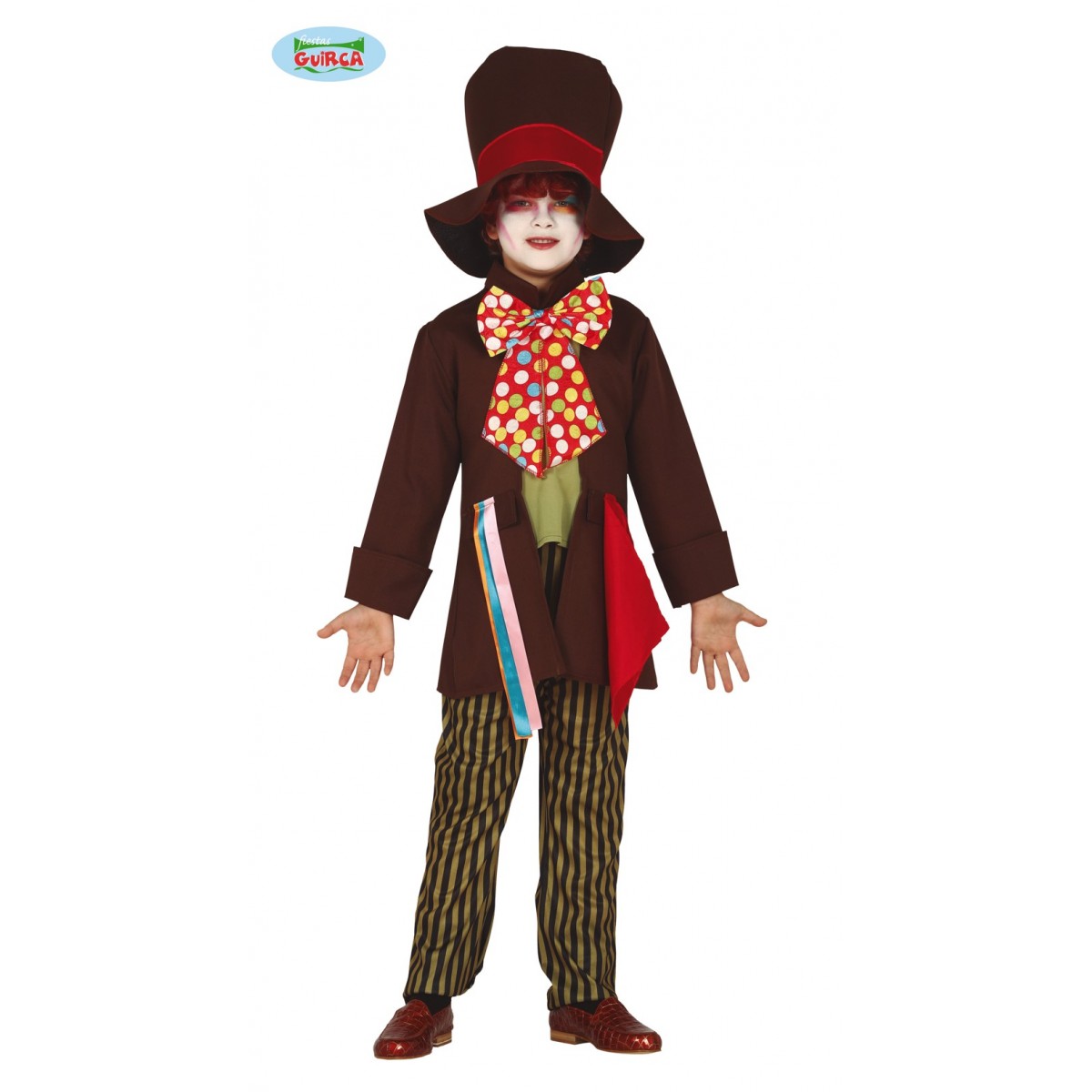 COSTUME BIMBO CAPPELLAIO MATTO 5- 6 ANNI 