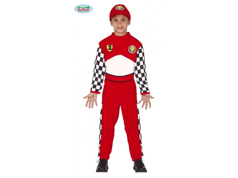 COSTUME BIMBO FORMULA 1 5-6 ANNI