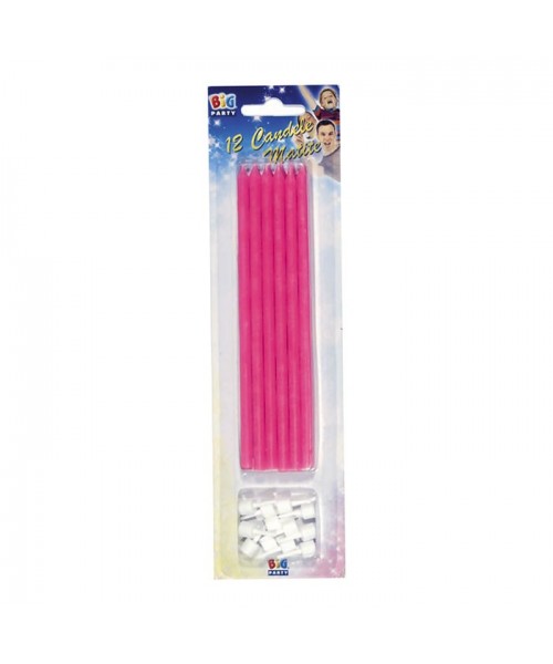 Cand. Matite + supp. Fuxia pz12