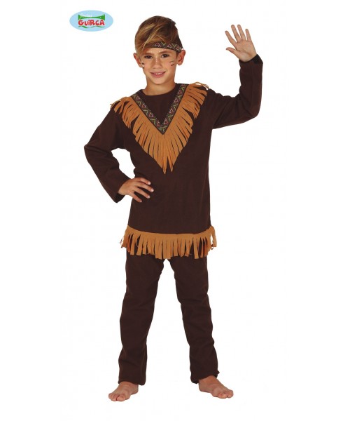 COSTUME INDIANO 7 - 9 ANNI