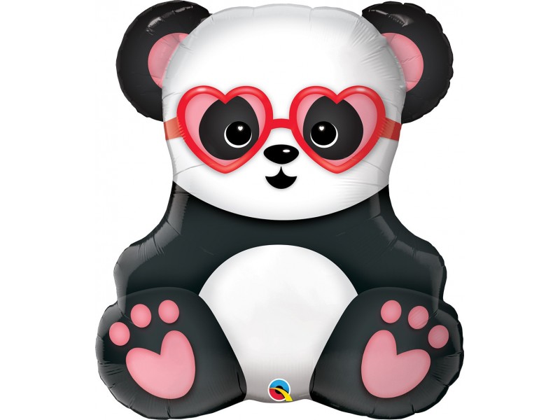 PALLONE MYLAR 32" PANDA BEAR 81CM