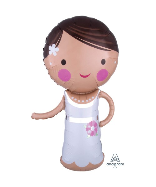 PALLONE MYLAR SPOSA H. 101 CM