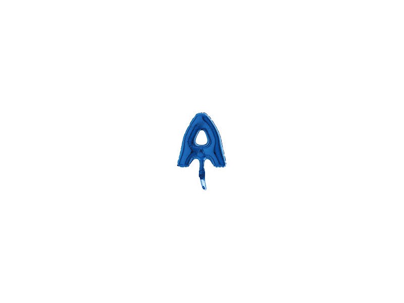 LETTERA MINI " A" BLU CM.18