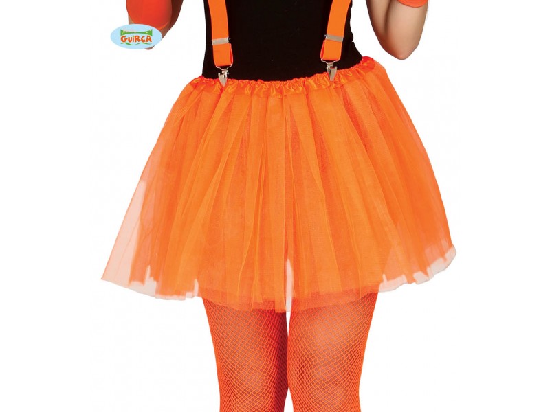 TUTU ARANCIO NEON ADULTA