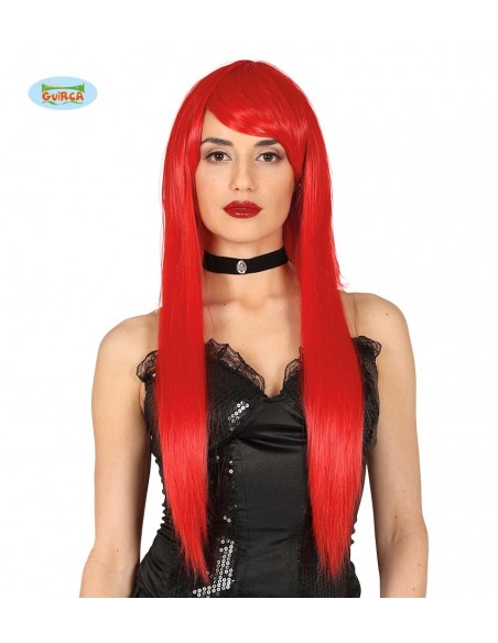 PARRUCCA LUNGA LISCIA ROSSA HQ PARRUCCA LUNGA LISCIA ROSSA HQ
