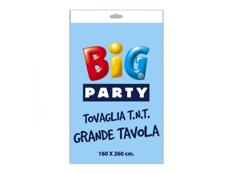 TOVAGLIA TNT CELESTE CM. 160x260